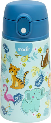 Kids Insulated Water Bottle -BPA-Free, Leak-Proof Sipper Lid, Stainless Steel, Eco-Friendly, Keeps Drinks Cold or Hot for Hours,Ideal for School, Toddlers & Kids - Blue - Blue