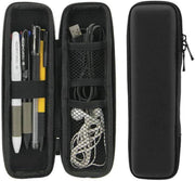 Hard Shell Pen Case Durable Stylus Pencil Case Holder EVA Hard Pencil Case for Pen Hard Shell Carrying Holder for Executive Fountain Pens Black