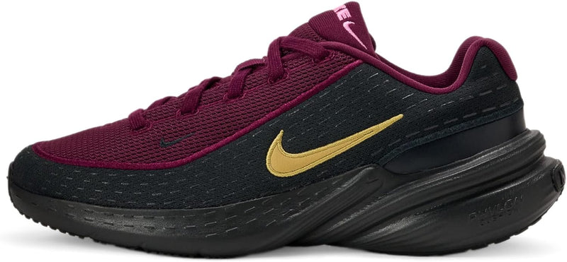 W NIKE UPLIFT SC womens Laced Shoes - BORDEAUX/MTLC GOLD-OFF NOIR-PINK SPELL