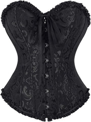 womens Hourglass Costume Corset (pack of 1) - Black