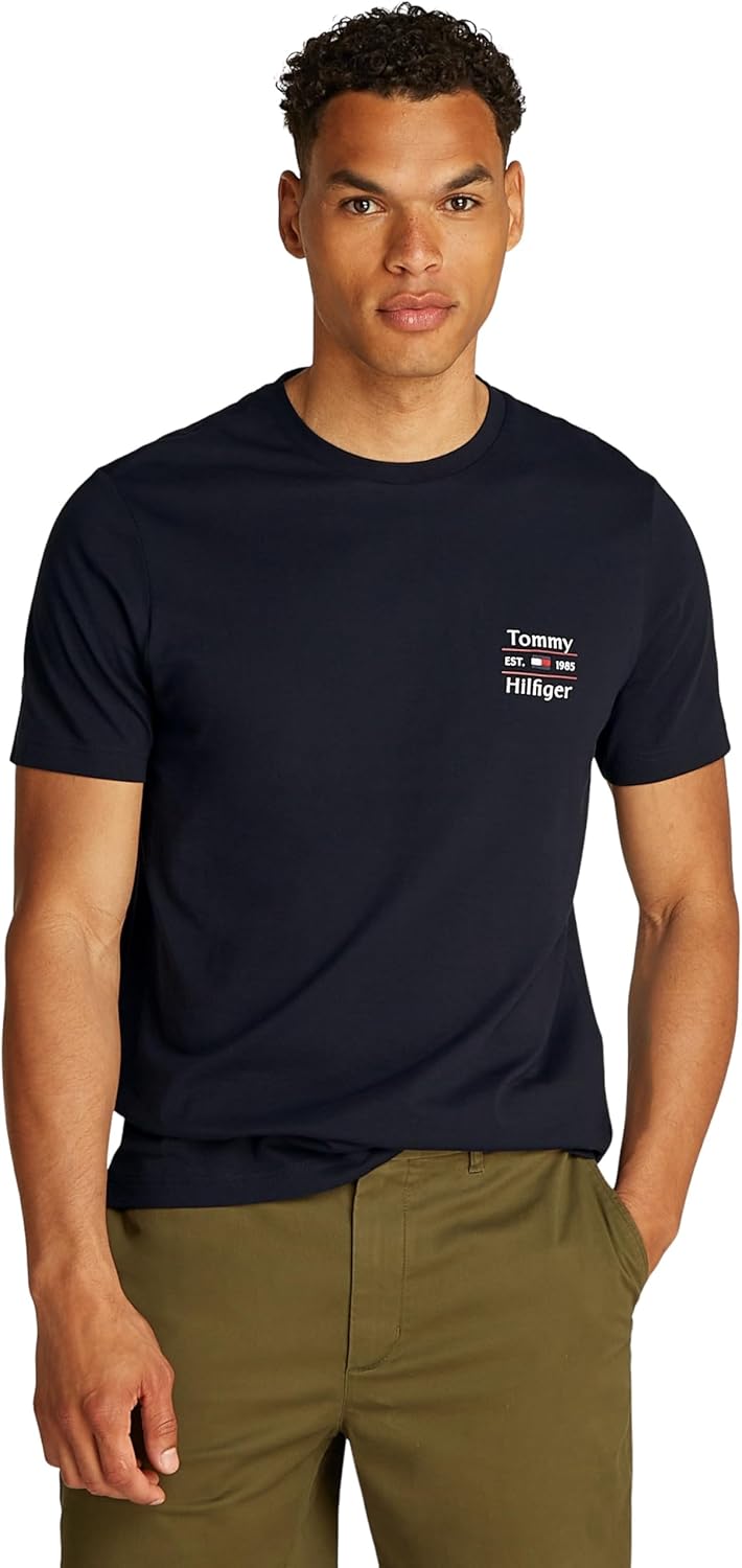 mens HILFIGER STACK TEE S/S T-Shirt – image 5
