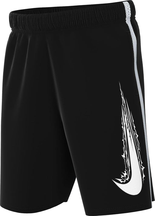 Unisex Kids Dri-FIT Multi Label Shorts (pack of 1) - BLACKWHITE(WHITE)