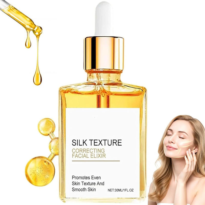 Silk Body Oil, Body Oil Perfume for Women, For Smooth and Hydrated Skin, Refreshing Non-greasy, Face and Body Essence Oil, Infused with Shea Butter, Coconut Oil