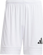mens Squadra 25 Shorts Shorts - WHITE/WHITE/BLACK