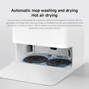 Xiaomi Robot Vacuum X20 Pro with 7000Pa Suction power, All-in-One Station, Auto Mop washing, Hot air drying, Auto dust collection, Carpet Detection, LDS Navigation, 160min Runtime, App & Voice Control