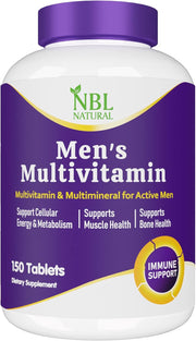 NBL Natural Creatine Monohydrate Powder, Unflavored 400g, Pure Micronized Muscle Recovery + Builder for Men & Women Workout Supplements, 80 Servings - Multivitamins for Active Men