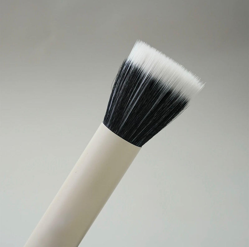 Dual-Ended Makeup Brush, Kabuki Luxury Smooth Skin Blending Brush