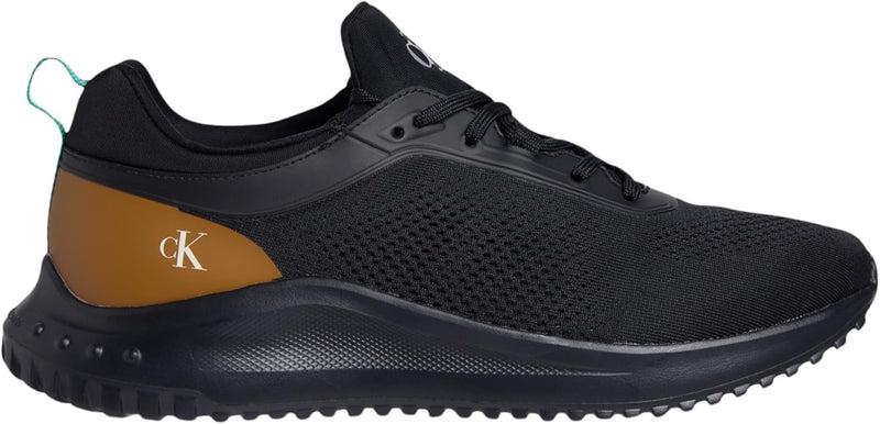 Mens Eva Runner Sneakers - Ck Black/Grain Brown/Wild Green