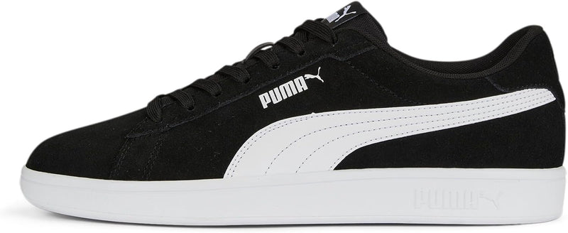 Smash V2 Low-Top mens Sneakers - PUMA Black-PUMA White