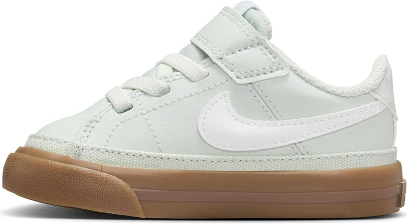 Court Legacy boys Sneaker - Ltsilverwhite-Gumdkbrown