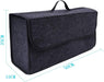 Sulfar Car Soft Storage Box Trunk Bag Travel Organizer Holder Accessories Deep Grey