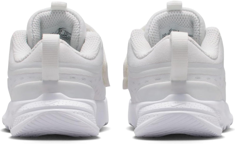 Star Runner 5 PS unisex-child LACED SHOES - Summit White/White-Black