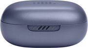JBL Live Flex True Wireless Noise Cancelling Earbuds, Hi-Fi with Personi-Fi 2.0, 40H Battery, 6 Beam Forming Mics, Bluetooth 5.3, Touch/Voice Control, IP54 Water & Dust Resist - Blue, JBLLIVEFLEXBLU