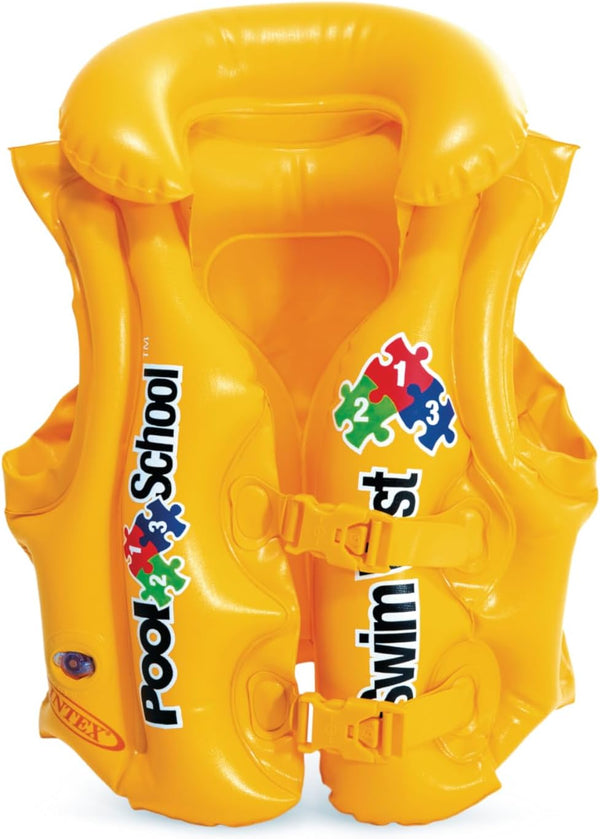 Intex Swim Vest, Yellow, 58660EU