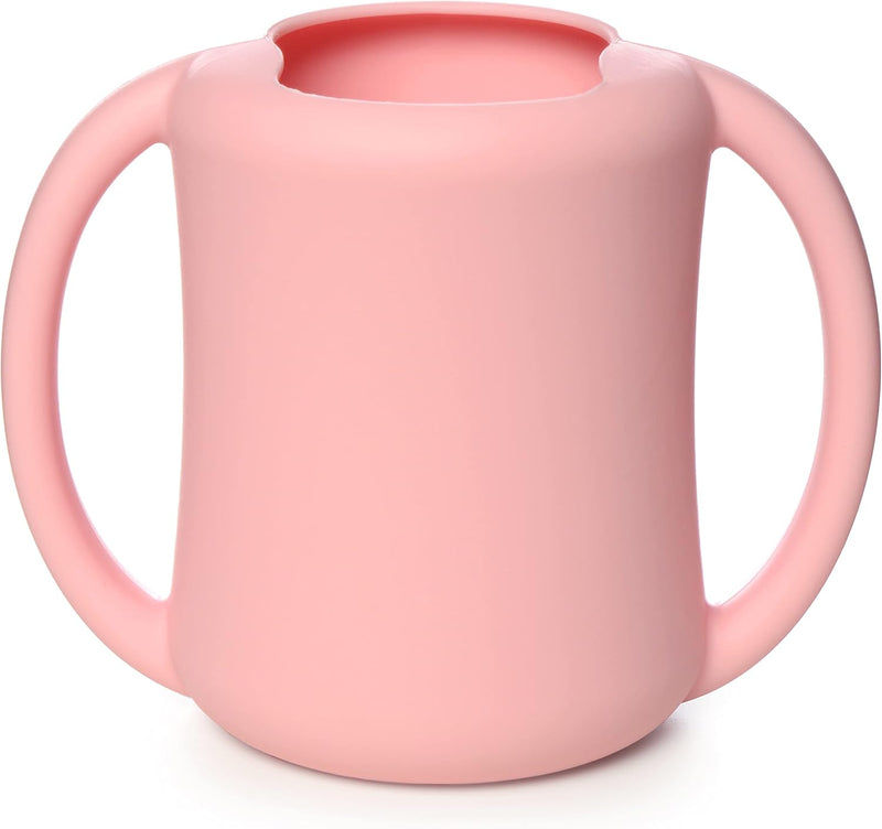 PrimaStella Unbreakable Silicone Baby and Toddler Training Cup (Periwinkle)
