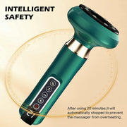Anti Cellulite Massage Tool, Lymphatic Drainage Massager, 12 Suction Modes Cupping Machine, Rechargeable Cellulite Remover for Legs, for Back Abdomen, Waist, Arms, Legs, Buttocks (Green) - Green