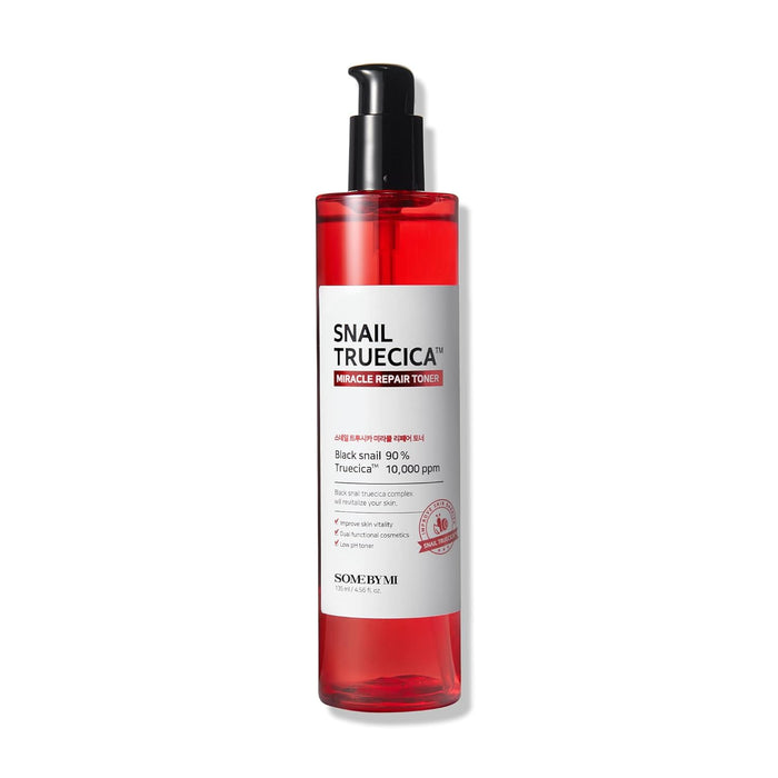 Some By Mi Snail Truecica Miracle Repair Face Toner | 135ml | Made From Snail Mucin For Sensitive Skin | Daily Repair Toner For Skin Texture & Pigmentation Care