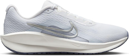W NIKE DOWNSHIFTER 13 womens RUNNING - WHITE/MTLC SILVER-FOOTBALL GREY-WORLD IN