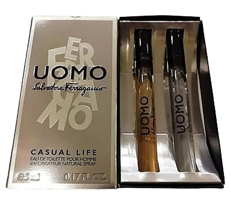 Salvatore Ferragamo (M) Mini Set Edt 2 X 5Ml (Uomo + Urban Feel)