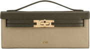Women's Bria Structured Top Handle Bag - Dark Olive