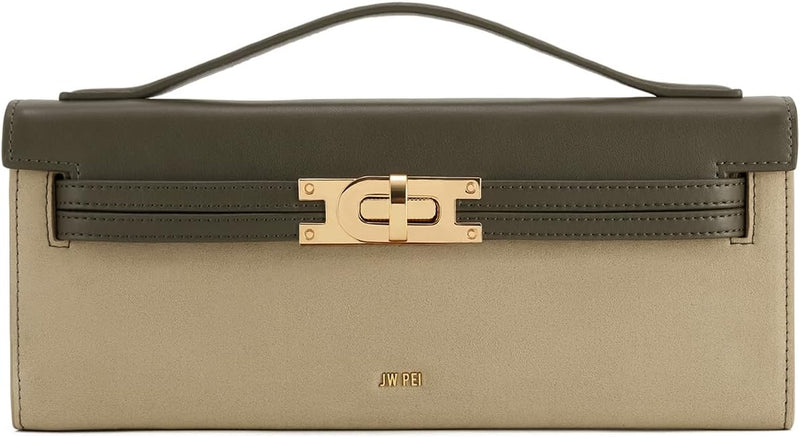 Women's Bria Structured Top Handle Bag - Dark Olive