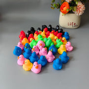 YUERFEILA Bath Duck Toys 50 Pcs Mini Rubber Ducks Squeak and Float Duckies Jeep Jeep Duck Baby Shower Toy Party Decoration for Toddlers Boys Girls