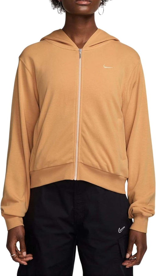 womens W NS CHLL FT FZ HDY HOODIES - COPPERMOON(SAIL)