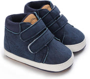 E-FAK Baby Shoes Boys Girls Infant Sneakers Non-Slip Rubber Sole Toddler Crib First Walker Shoes