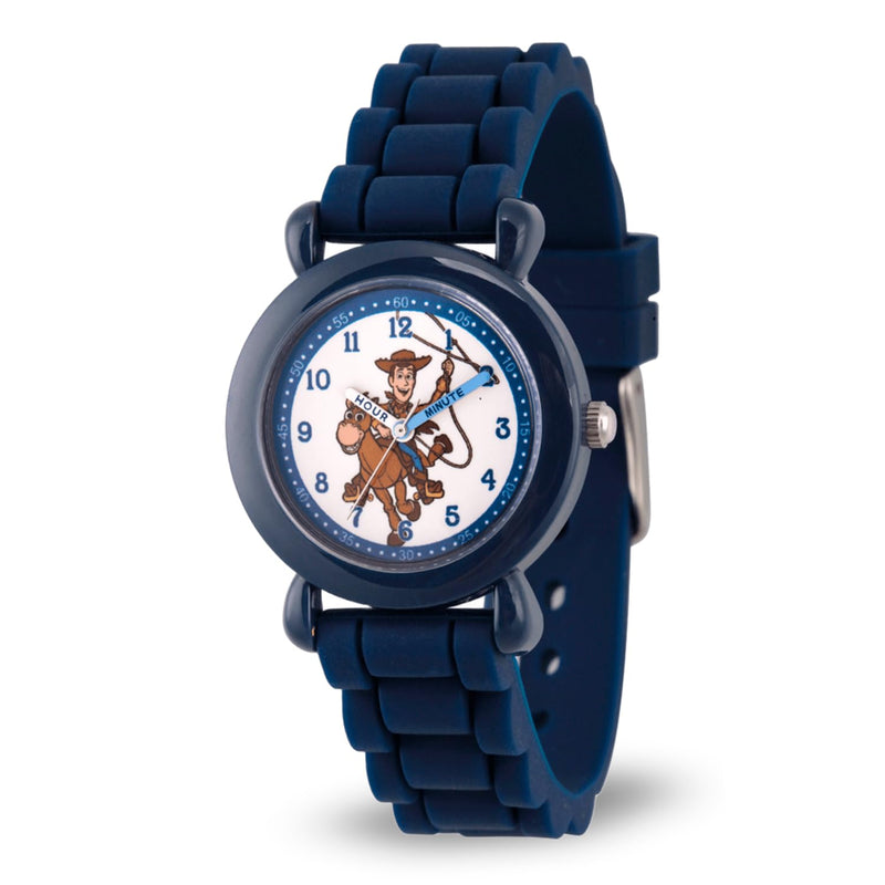 Disney Toy Story Kids' WDS000721 Disney Toy Story 4 Analog Display Analog Quartz Blue Watch, Blue