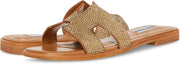 Hadyn Womens Sandal - Bronze Rhinestone