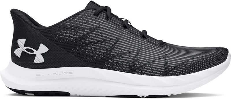 Ua Charged Speed Swift mens Sneaker - Black / White / White