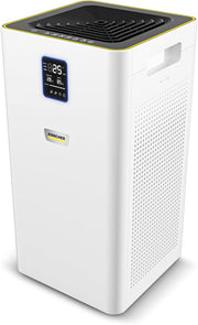 Karcher AF 50 Air Purifier for Large Rooms, HEPA 13 & Activated Carbon Filter, Removes 99.95% of Allergens, Pollen, Dust & Auto Mode with Laser Air Quality Sensor, for Rooms up to 100 m² - 50-100 mÂ² For 50 mÂ²* – 100 mÂ² Rooms