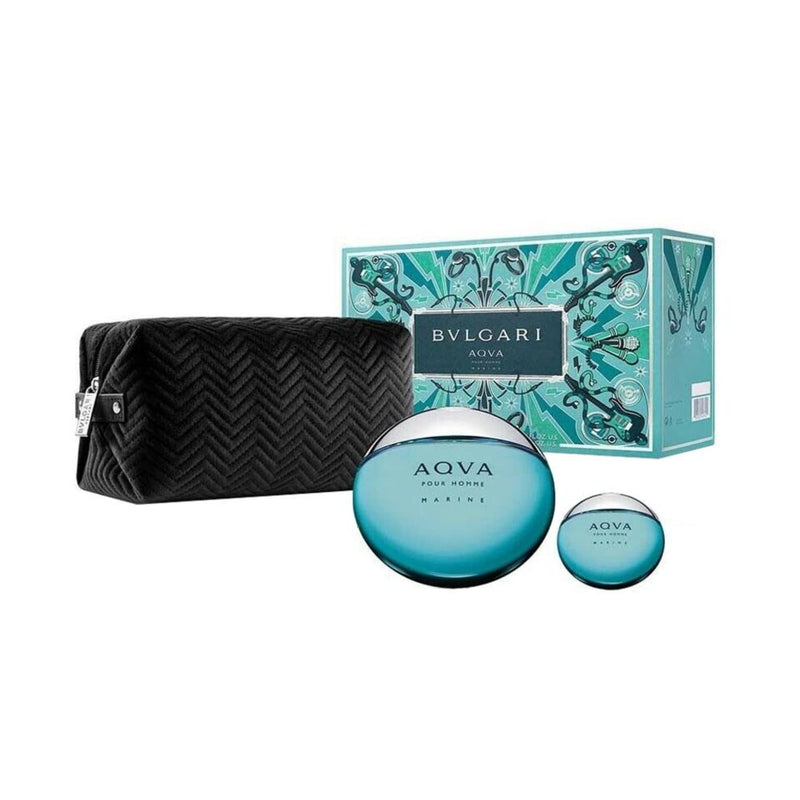 Bvlgari Aqva Pour Homme (M) Set Edt 100Ml + Edt 15Ml Transparent/Combination
