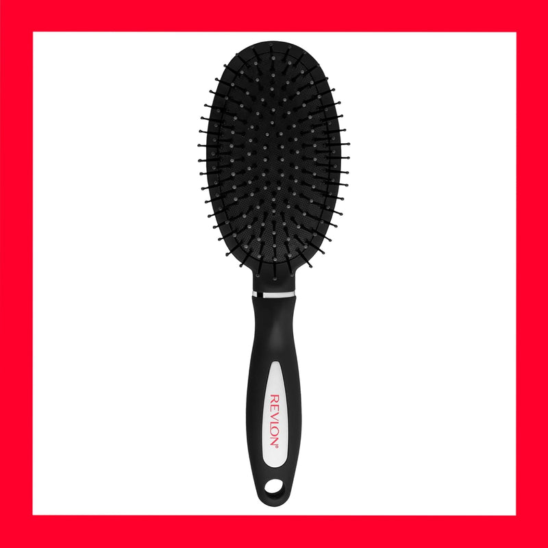 REVLON Detangle & Smooth Black Cushion Hair Brush