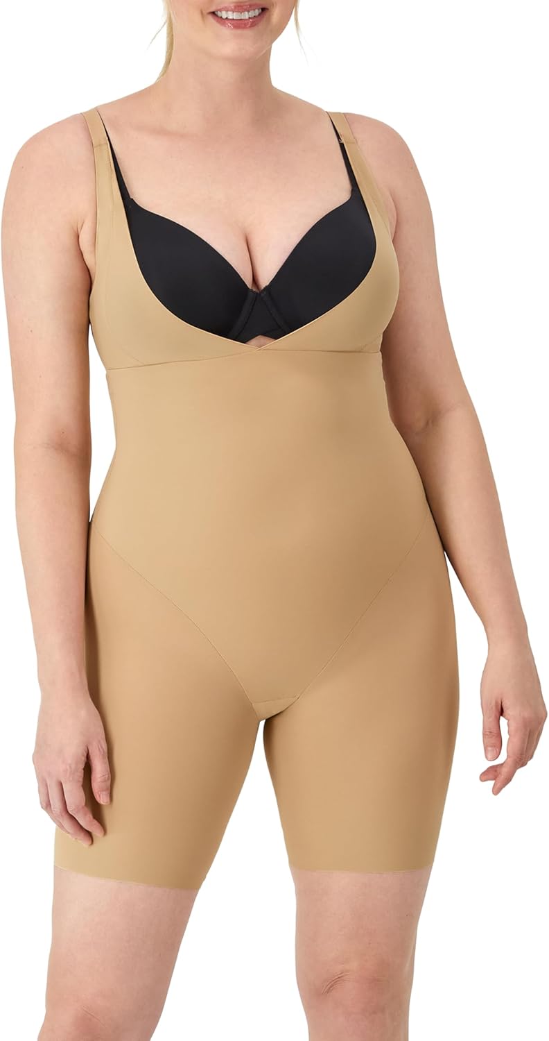 Women's Take Inches Off - Unitard Bodysuit (pack of 1) - Beige (Body Blush)