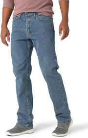 Men's Comfort Flex Waist Relaxed Fit Jean - Light Stonewash