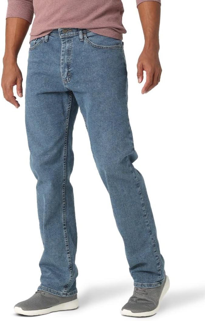 Men's Comfort Flex Waist Relaxed Fit Jean - blue