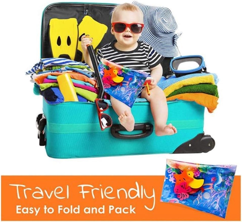AM ANNA nflatable Tummy Time Premium Water mat Infants and Toddlers is The Perfect Fun time Play Center Your Baby's Stimulation Growth