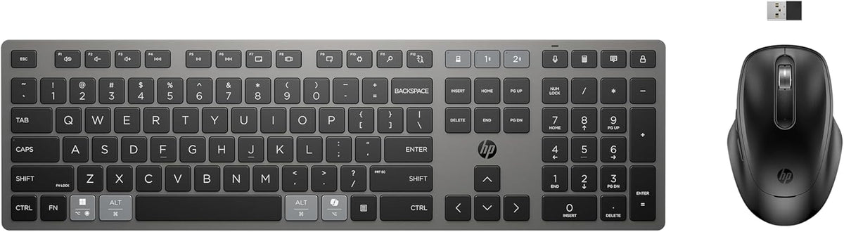 HP 720 Multi Rechargeable Wireless Keyboard and Mouse – image 1