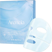 PDRN Blue Collagen Hydrogel Face Mask with Glacial Water for Cooling & Hydration, Skin Soothing & Firm-Looking Care, Korean Skincare, 35 g x 4 ea
