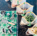 ALMEKAQUZ 4 Pack Baggy Rack Stand, Freezer Bag Holder Stand, Adjustable Food Storage Holders, Ziplock Bag Holder, Plastic Food Prep Bag Holder Stand for Food Meal Prep Bag, Kitchen Gadget.