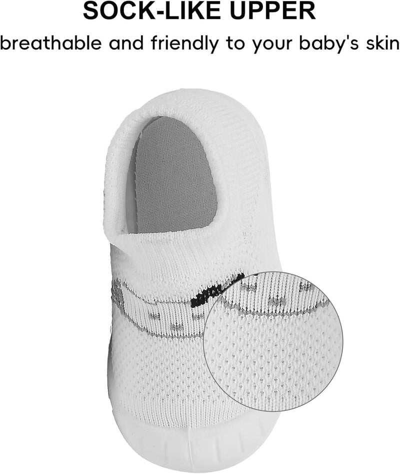 Baby Boy Girl Walking Shoes Non-Slip Toddler Sock Shoes 6 9 12 15 18 24 Months