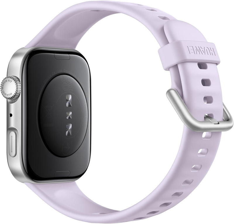 WATCH FIT4 SmartWatch, 1.82â Display, 100+Sports modes, FitnessTracker, HeartRate Monitor, upto 10-Day Battery Life, iOS&Android, Purple, 3 months additional HuaweiCare+(Amazon Exclusive)