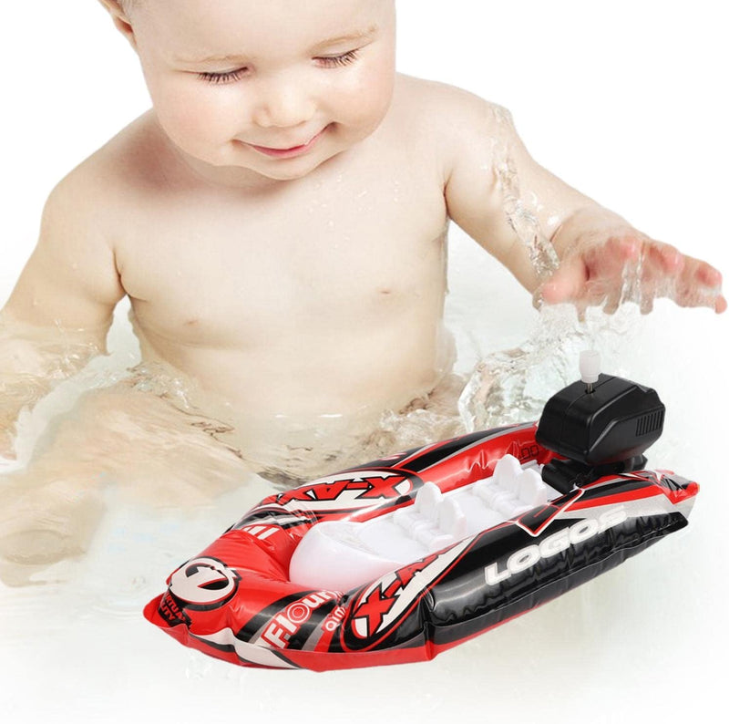 Speedboat Water Toy for Kids,Inflatable Kids Float Ship - Tub Gift for Baby Infant Toddler Child Kid, Bathtub Ship Toy for Bathroom Shower Game Swimming Pool Party