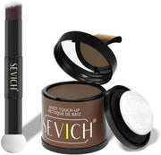 Sevich Hairline PowderInstantly Conceals Hair Loss, Root Touch up Powder, Hair Shadow Toppers for Women & Men, Touch Up for Thinning Gray Hair, Windproof & Sweatproof, Medium Brown - 10g Med Brown1.0