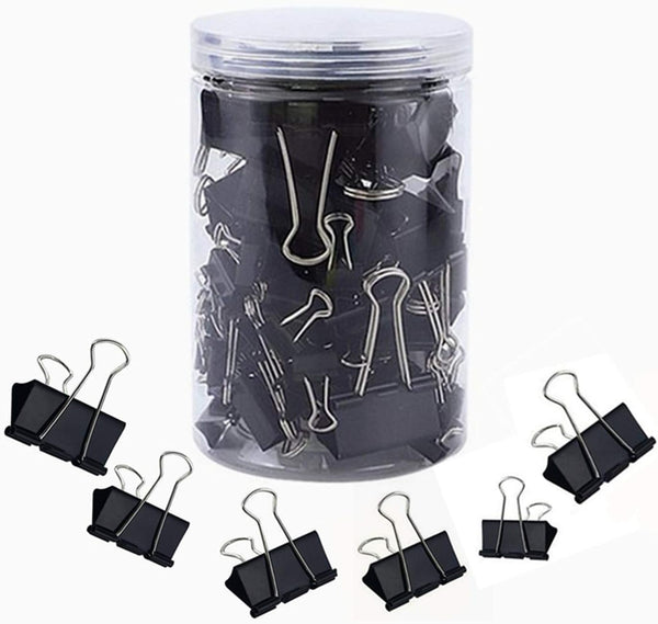 Binder Clips Kit 145Pcs Long Tail Clamp Set for Desk Organizer Accessories Binder Clips Office Stationery Supplies