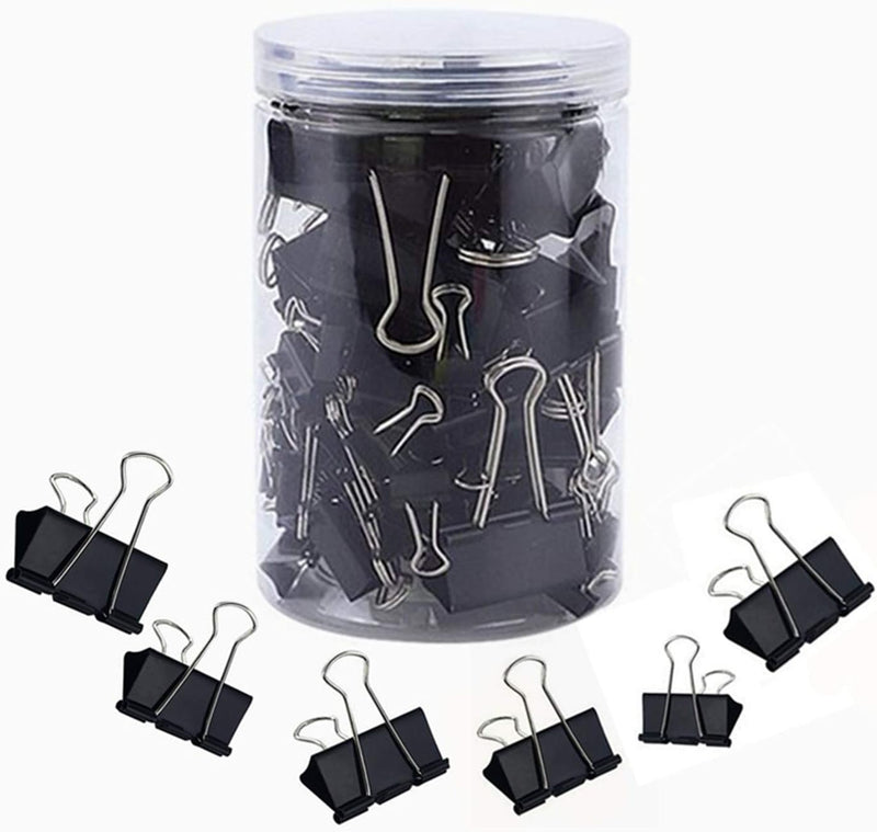 Binder Clips Kit 145Pcs Long Tail Clamp Set for Desk Organizer Accessories Binder Clips Office Stationery Supplies
