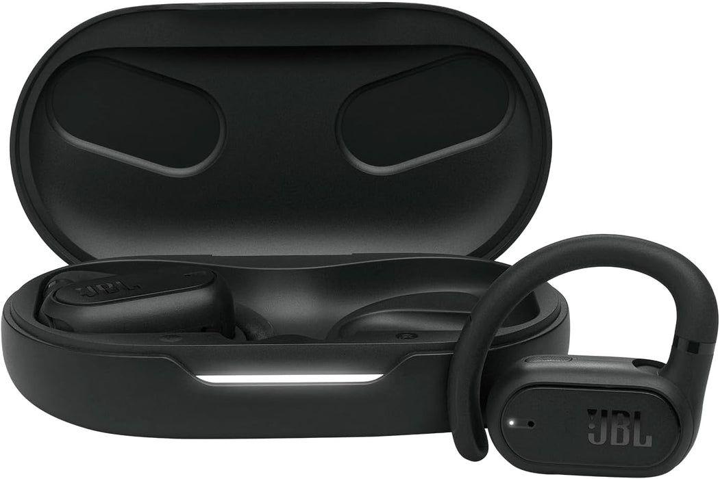 JBL Endurance Peak 3 Dust and Water Proof True Wireless Active Earbuds, JBL Pure Bass Sound, 50H Battery Hours, Ambient Aware & Talk Thru, 4-Mic Technology, Powerhook Design - Black, JBLENDURPEAK3BLK