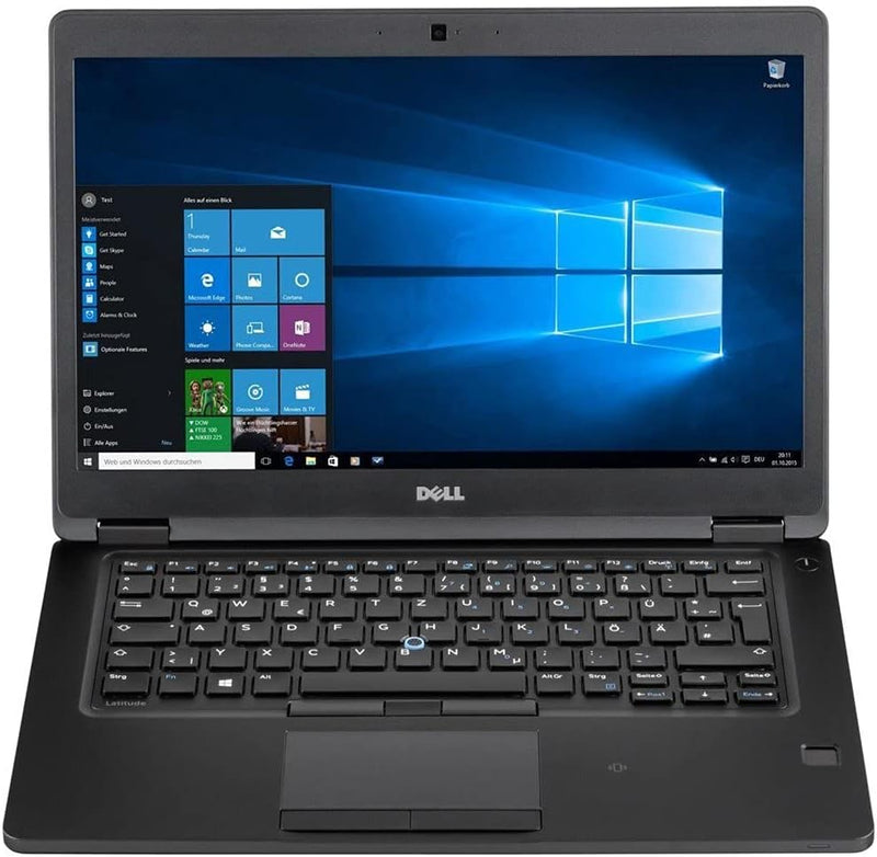 Dell (Refurbished) Latitude 5480 Notebook Business Laptop, Intel Core i5-7th Generation CPU, 8GB DDR4 RAM, 256GB SSD Hard, 14.1 inch Display, Windows 10 Pro
