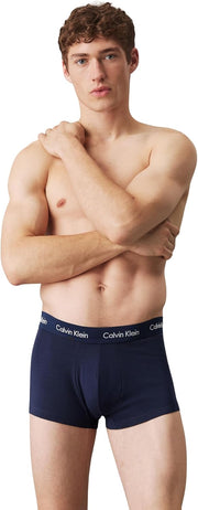 Men's 3P Low Rise Trunks (pack of 3) - Black/BlueShadow/CobaltWater DTM WB